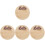 4Pièces Bois Rond Violet Déco Bébé - Photo 3