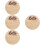 4Pièces Bois Rond Violet Déco Bébé - Photo 8