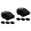 4Paires Avertisseurs Cerfs Pour ABS Noir Usage Automobile 6