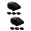 4Paires Avertisseurs Cerfs Pour ABS Noir Usage Automobile 9
