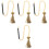 4Pièces Noir Suspendue Perles Durable Décoration 3