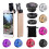 Lente Macro Olho de Peixe Grande Angular 3 em 1 com Clip 0,65X para Celular, Vermelha 7