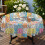 Toalha de mesa redonda floral Pioneer Flower de 152 x 152 cm (60 x 60 polegadas) 4