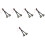 5Paires Maillets Percussion Ergonomiques Pour Batterie Noir 4