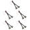 5Paires Maillets Percussion Ergonomiques Pour Batterie Noir 6