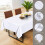 Polyester Rectangular Tablecloth 60 x 84 in 3