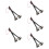 5Paires Maillets Percussion Ergonomiques Pour Batterie Noir 10
