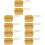 10Pièces Mini Panier À Frites Métal Pour Restaurant 8