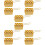 10Pièces Mini Panier À Frites Métal Pour Restaurant 10