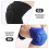 2Paires Supports De Genou En Mousse Ajustables Multicolores 3