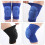 2Paires Supports De Genou En Mousse Ajustables Multicolores 4