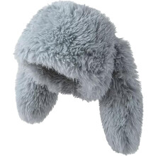 Chapéu com orelhas de coelho fofinhas, gorro de coelho peludo estilo anos 2000 para mulheres e meninas, chapéu ajustável para festas e festivais