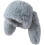 Fluffy Bunny Ears Beanie – Soft Plush, Adjustable, One 1