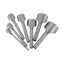Půlkruhový děrovač, 7 ks DIY kožený řemínek, konec opasku, půlkruhový úhlový řezač rohů, popruh, peněženku, nástroj 10-40 mm,