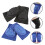 2Paires Supports De Genou En Mousse Ajustables Multicolores 7