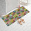Tapete de banheiro Pioneer Flower Floral Antiderrapante 24x60 polegadas 2