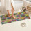 Tapete de banheiro Pioneer Flower Floral Antiderrapante 24x60 polegadas 4