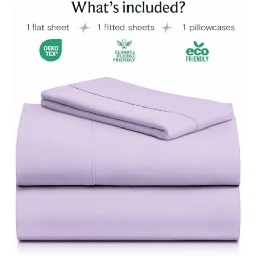 Queen Deep Pocket Microfiber Sheet Set 4-Piece 1