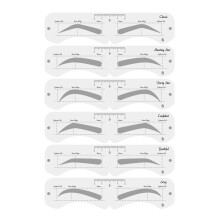 Eyebrow Stencils Arched Eyebrows Eyebrow Stamp Eyebrow Template Brow Lamination Kit S