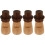 4Pièces Boîte Bois Cure-Dents Multifonction Décorative Portable 5