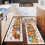 Fall Kitchen Rugs Set of 3 – Non-Slip Washable Polyester 1
