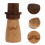 4Pièces Boîte Bois Cure-Dents Multifonction Décorative Portable 10