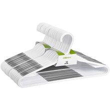 30-Pack Slim Plastic Non-Slip Clothes Hangers