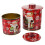 4Pièces Boîtes Métalliques Noël Multi Fonction Pour Conserves Biscuits 2