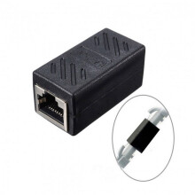 CY CAT6RJ45 LAN-Kabelverlängerungsadapter (Buchse auf Buchse) mit Schirmung