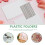 2 Pcs Embossing Folders Embossing Template Card Making Folders 0.3X10.5X14.8CM 2