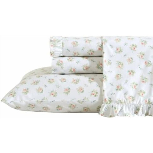 Twin XL Percale Cotton Sheet Set 100%