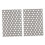 2 Pcs Embossing Folders Embossing Template Card Making Folders 0.3X10.5X14.8CM 4