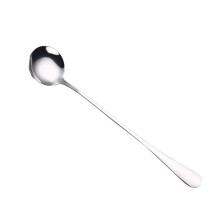 Serviesgoed Kleurrijke lepels Lepels met lange steel Bestek Koffiedrinkgerei Keukengadgets Zilver