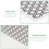 2 Pcs Embossing Folders Embossing Template Card Making Folders 0.3X10.5X14.8CM 7