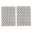 2 Pcs Embossing Folders Embossing Template Card Making Folders 0.3X10.5X14.8CM 8