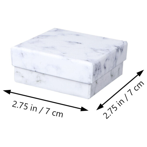 10-Pack Retro Jewelry Boxes 7x7x3cm 1
