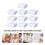 10-Pack Retro Jewelry Boxes 7x7x3cm 3