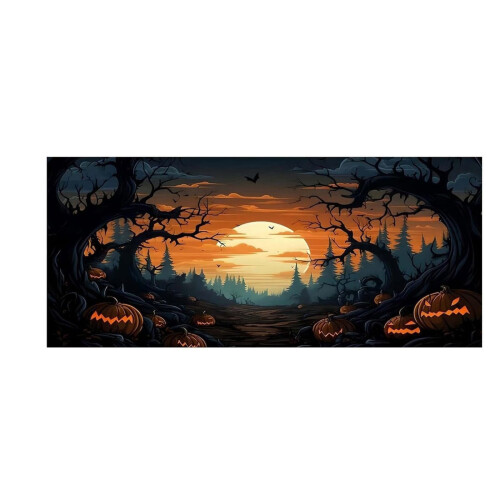 Κάλυμμα Πόρτας Γκαράζ Comefolife Halloween83.86192.13in – Διακόσμηση Φόντου με Εκτύπωση