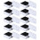10-Pack Retro Jewelry Boxes 7x7x3cm 5
