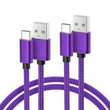 Cábla Muirir USB-C 10FT Níolón 2-Phacáiste