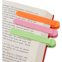 Marcadores de página automáticos de silicone – Acessórios de leitura fofos e exclusivos para mulheres, homens e crianças | Compatíveis com
