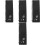 4Pièces Multi-Usage Raquette Badminton Noir En Velours Résistant 5