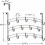 Over Door Hook Rack 14 Hooks for Towels and Clothes 4