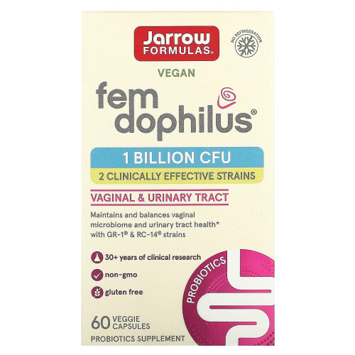 Jarrow Formulas, Βιολογικό Φημ Ντοφίλους, 1 Billion CFU, 60 Βιολογικά Φιαλίδια