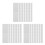 3Pièces Cartes Blanches Pour Notes, Messages, Scrapbooking 5