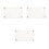 3Pièces Caissons Acryliques Support Pour Écran Tactile 8