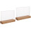 2Pièces Présentoir Transparent Pour Carte Décorative 4