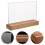 2Pièces Présentoir Transparent Pour Carte Décorative 7