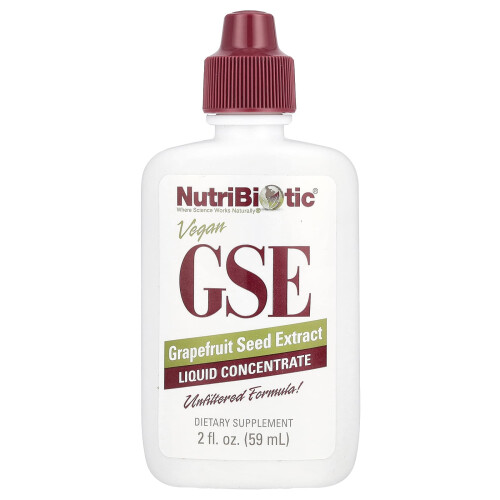 NutriBiotic, Βεγάν ΓΣΕ Κίτρινο Πορτοκάλι Λιωτό Κύβος, 100 mg, 2 fl oz (59 ml)
