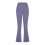 Damenmode, lässig-elegant, einfarbige Strickhose mit schmalem Schlag 3